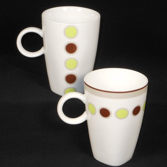 set of 4 colorful coffee mugs. Maxwell & Williams Designer Houseware - Picture 5 of 8